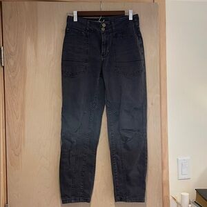 Pilcro Wanderer Washed Black Pants